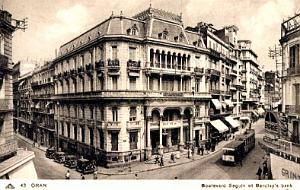 ORAN - BOULEVARD SEGUIN ET BARCLAY'S BANK